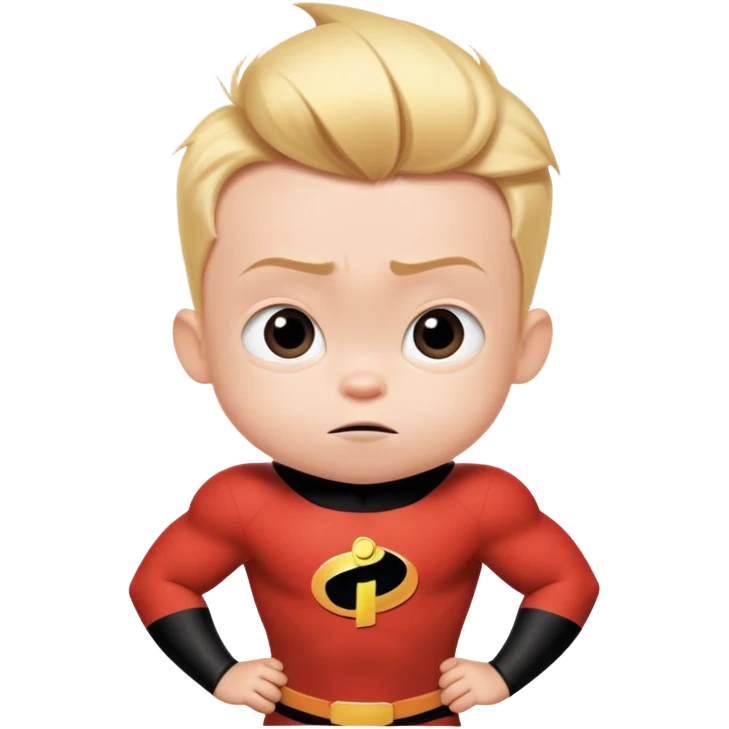 baby Jack Jack from The Incredibles with superpowers emoji