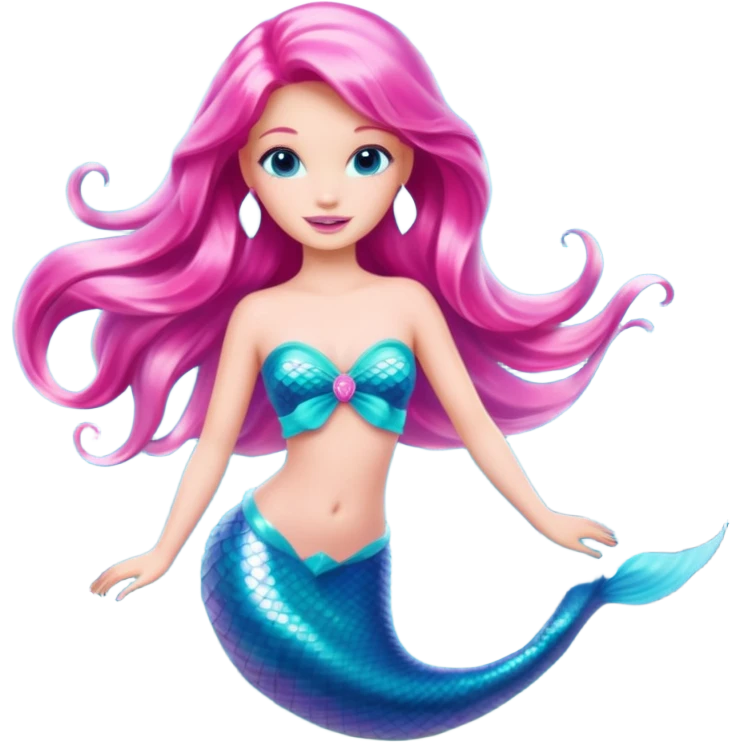 barbie merliah summers in her mermaid form emoji