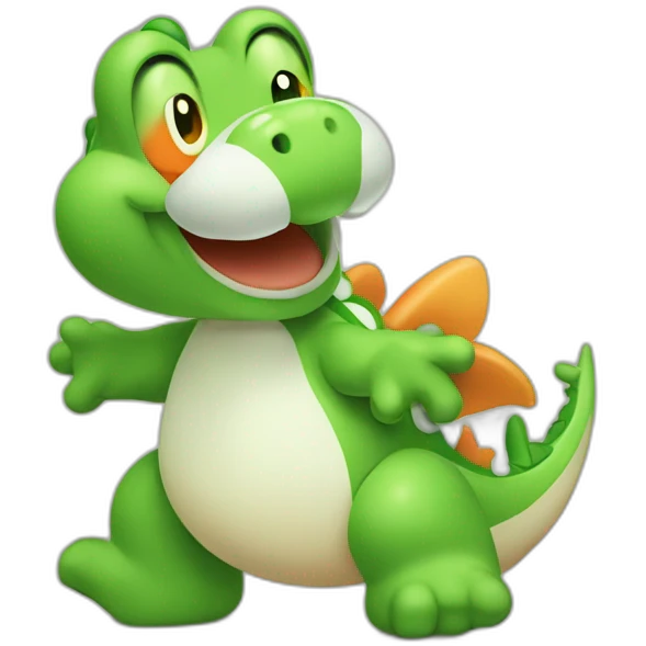 Yoshi qui pleure emoji
