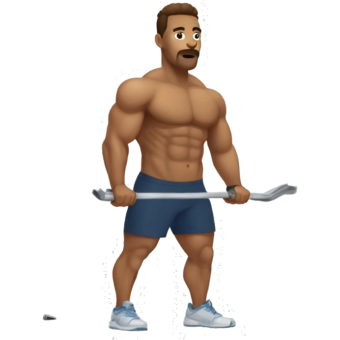 Gym levantar pesas emoji