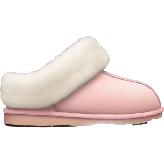 light pink ugg slippers  emoji