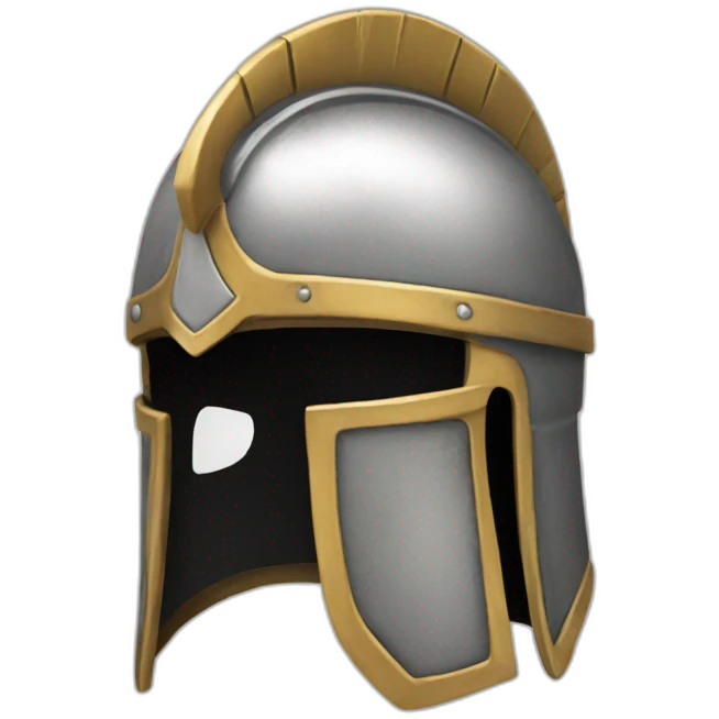 Warrior helmet emoji