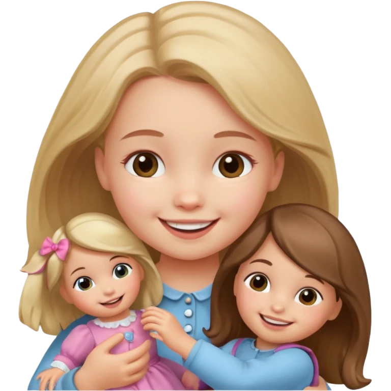 Little girl playing with herself emoji