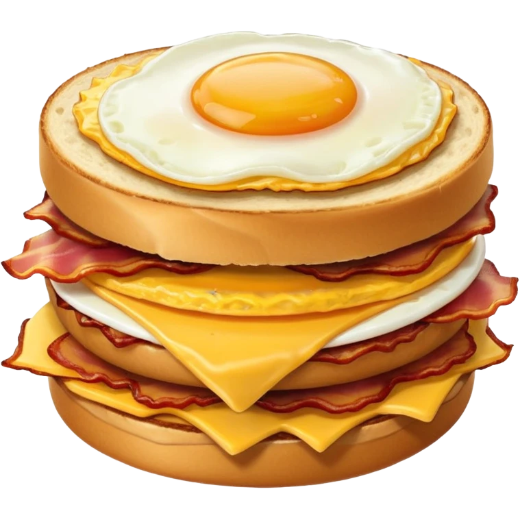 bacon egg and cheese with hashbrowns emoji
