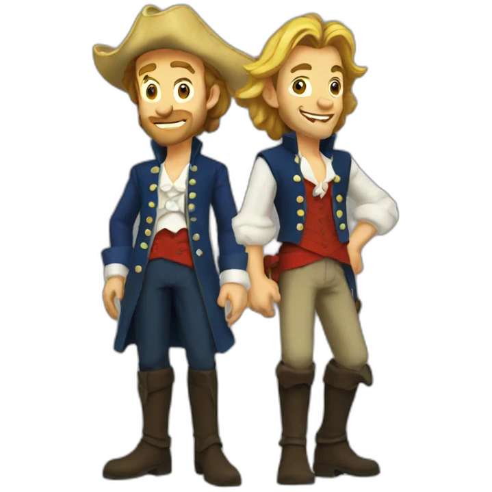 Guybrush and friends emoji