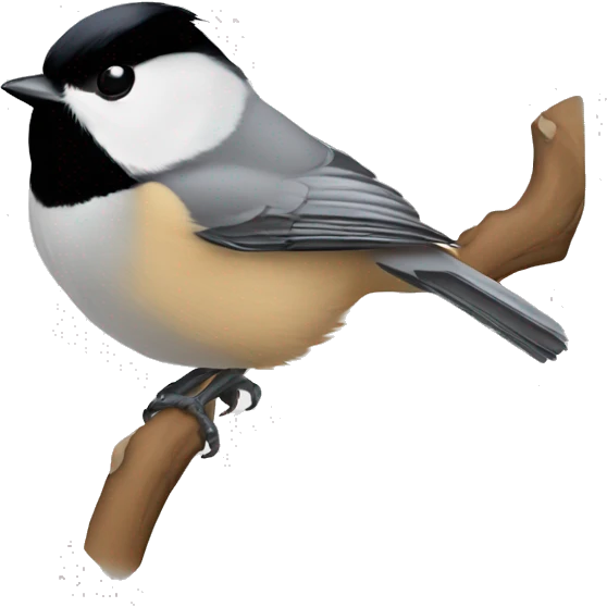 carolina chickadee emoji