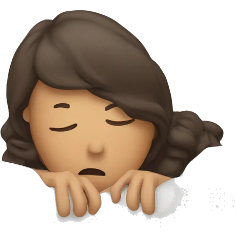 person laying on their stomach and holding their phone in front of their face emoji