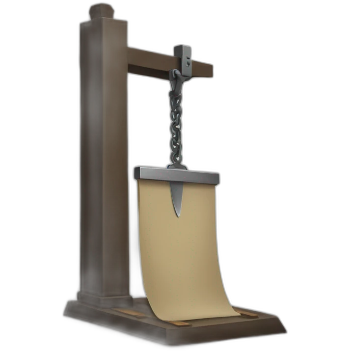guillotine emoji