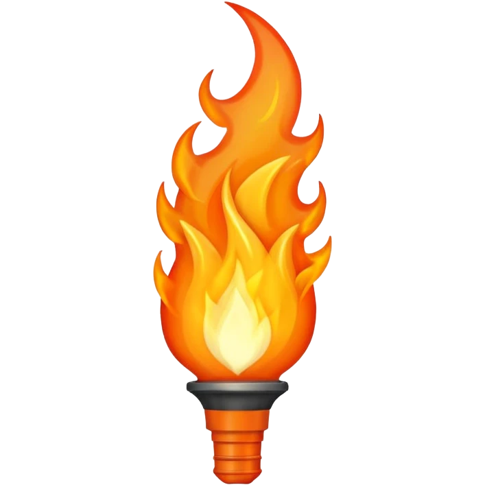 flame torch emoji