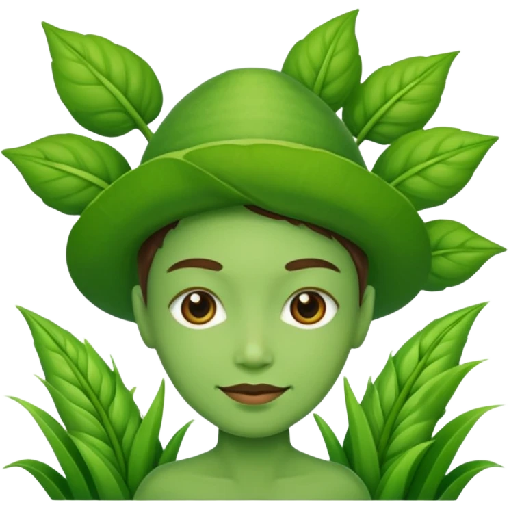 crops with face emoji