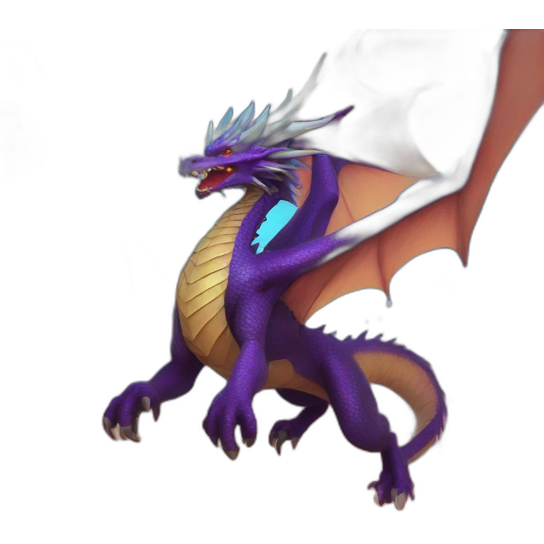 Epic win cosmic dragon  emoji