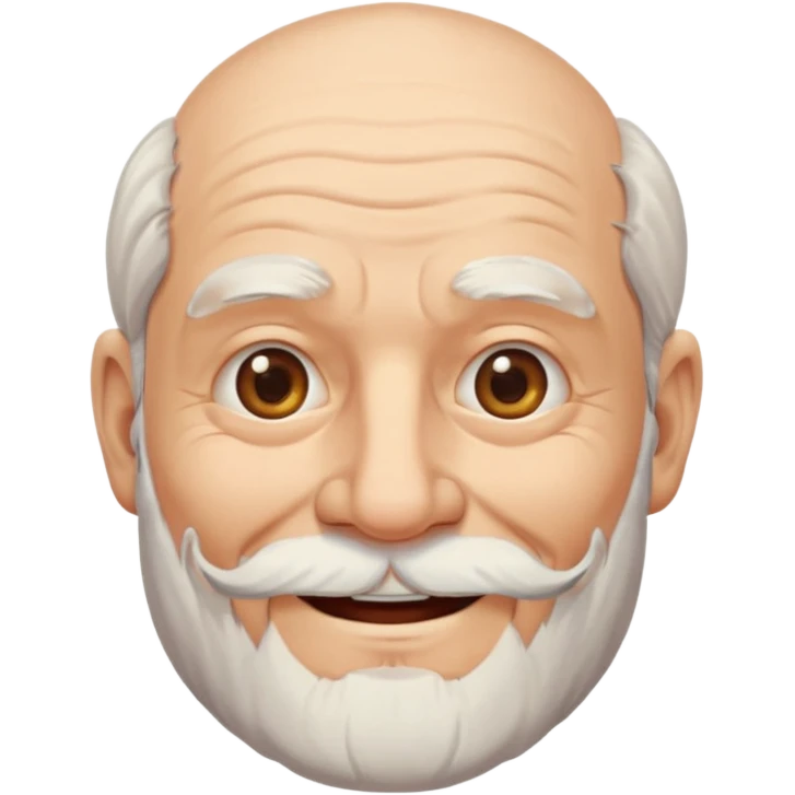 bibical old man white beard emoji
