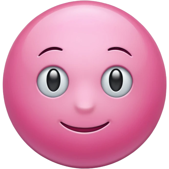 Pink emoji