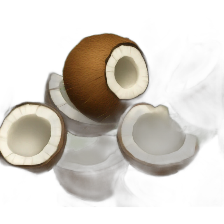 Coconut emoji