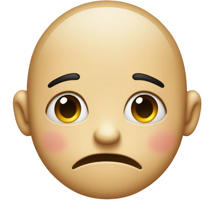 Sad face blowing kiss emoji