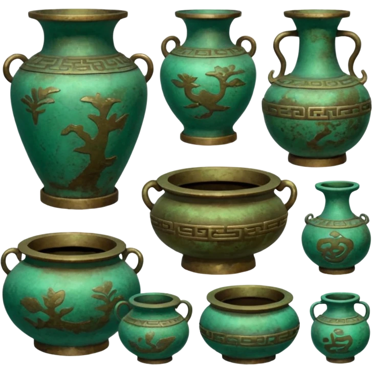 chinese artifcats from bronze age emoji