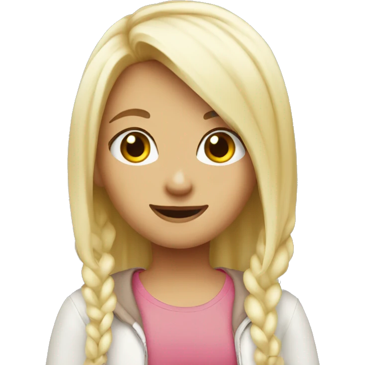 Vanilla girl emoji