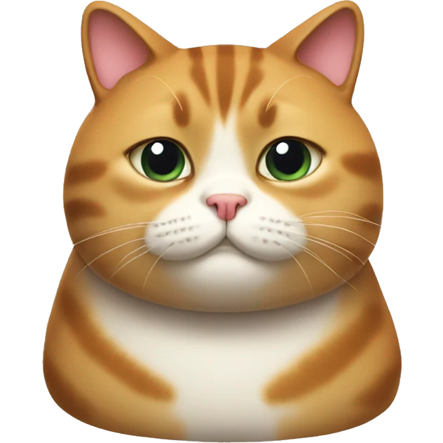 Fat cat emoji