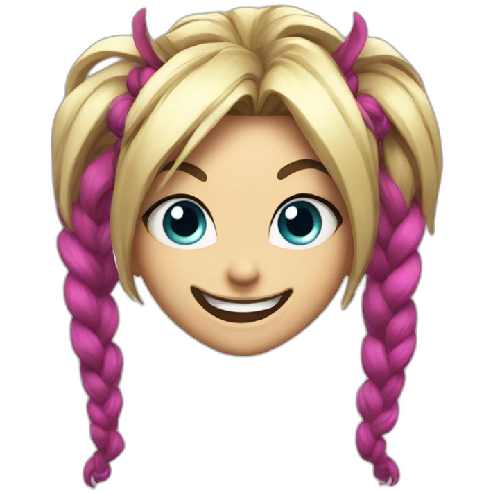 Crazy smile jinx from arcane emoji