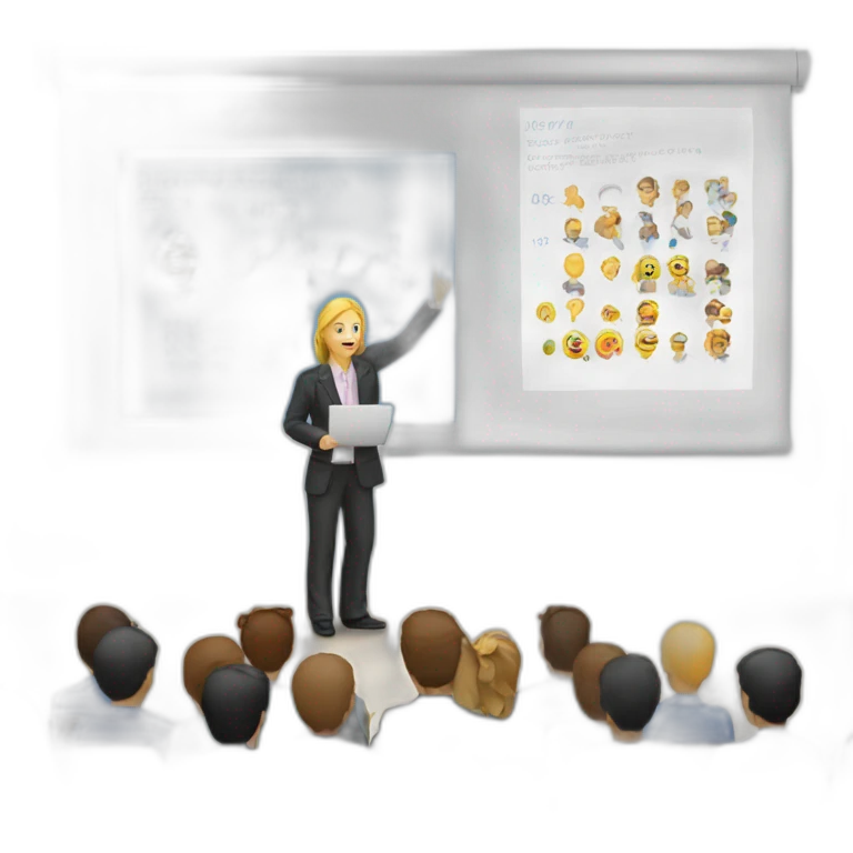 Presentation emoji