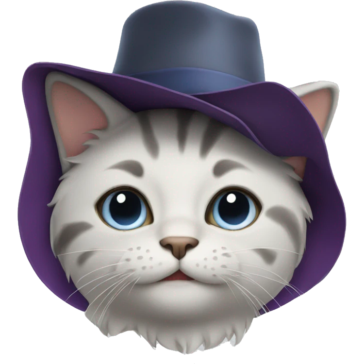 cat with hat emoji