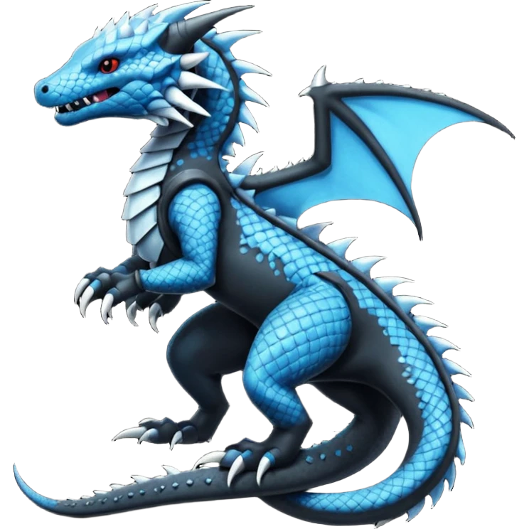 Punk’ish Edgy Badass Dark Gothic Salandit-Aurorus-Amaura-Hybrid-Creature emoji