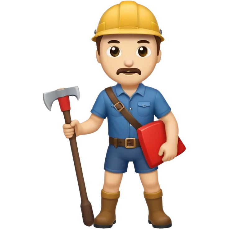 men with axe emoji