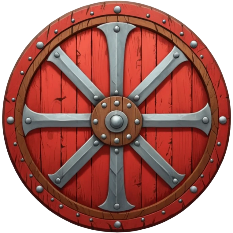 Viking Round Shield emoji