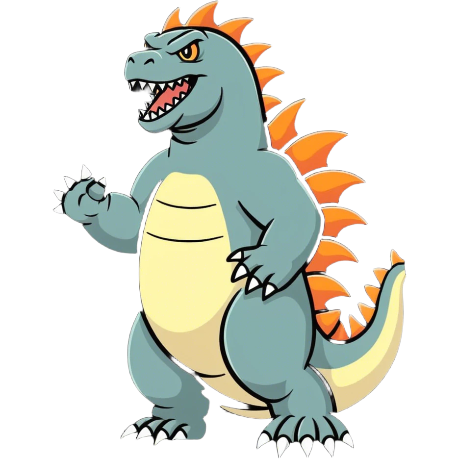 Godzilla emoji