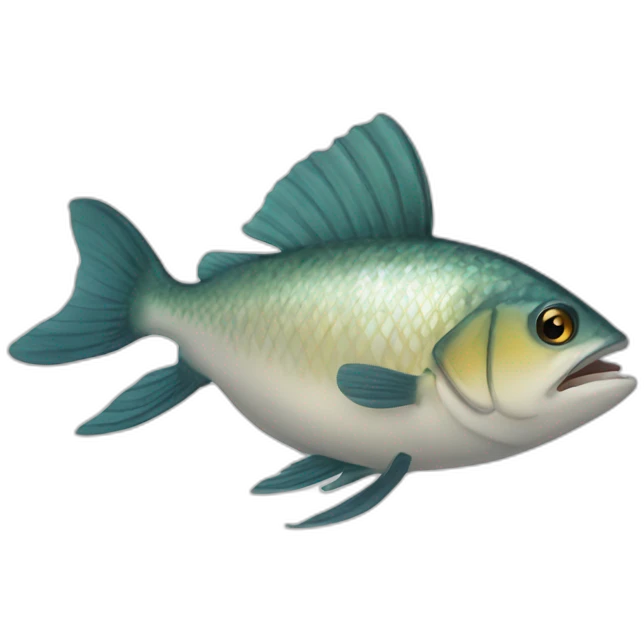 Pesce in bocca emoji