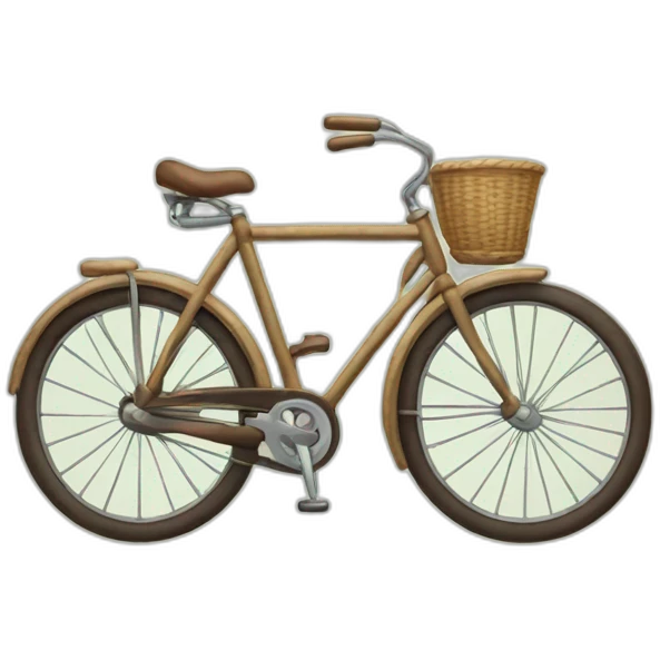 old-style bicycle emoji