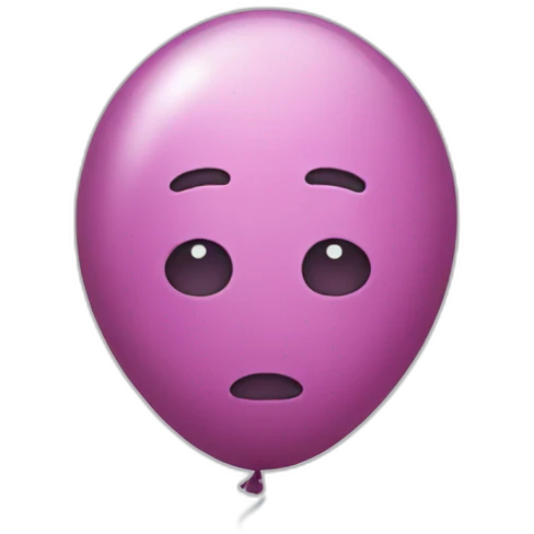 sad balloon emoji