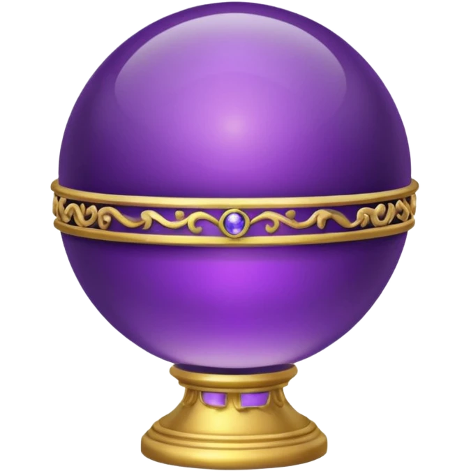 Orb of Command — purple sphere + golden ring emoji