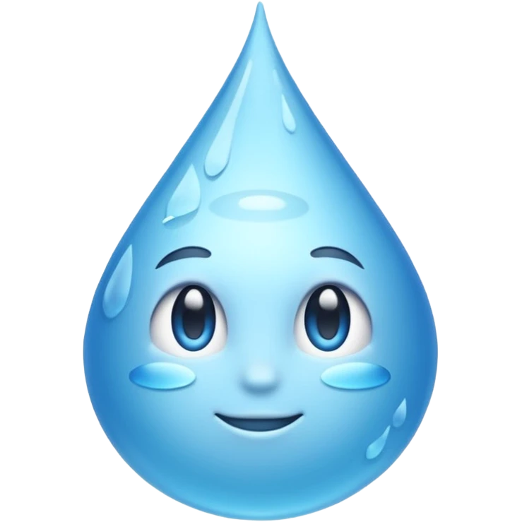 Botella de agua emoji