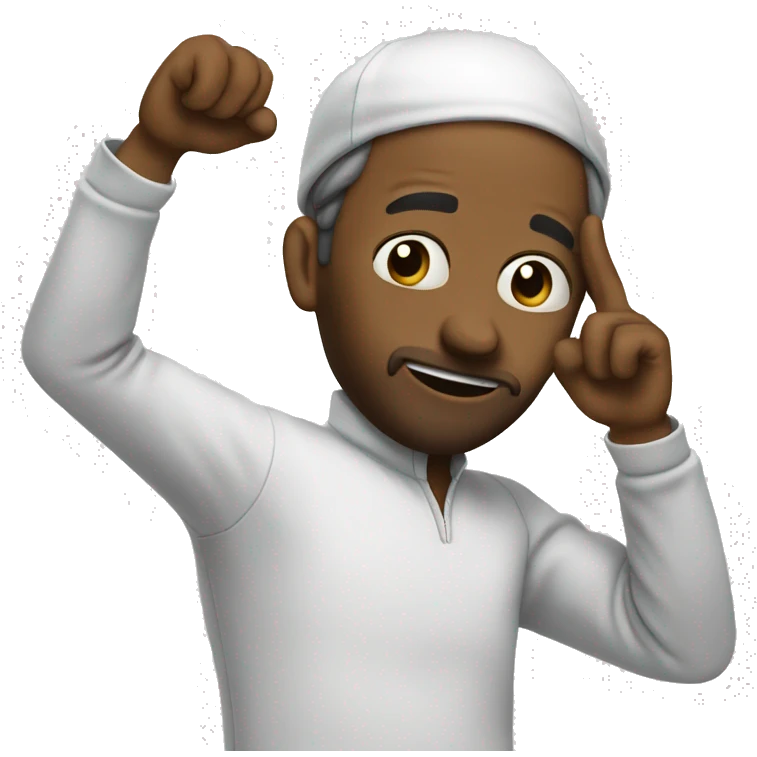 Dabbing emoji