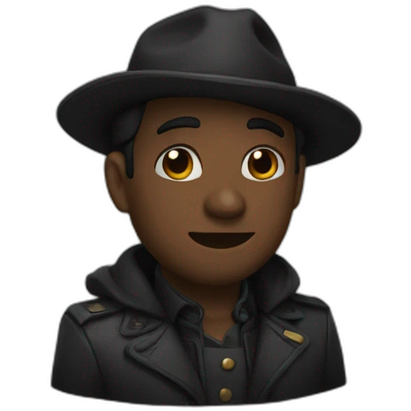 Coeur noir emoji