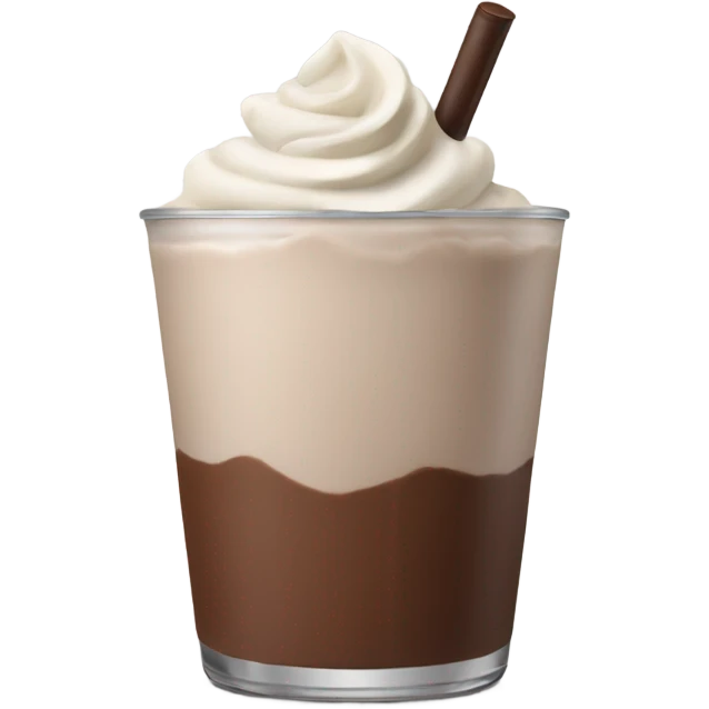 CHOCOLATE MILKSHAKE  emoji