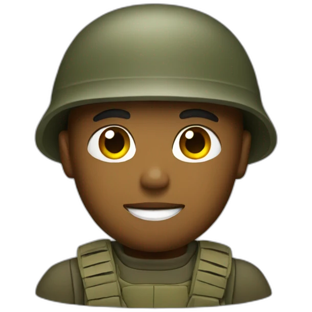 soldier emoji