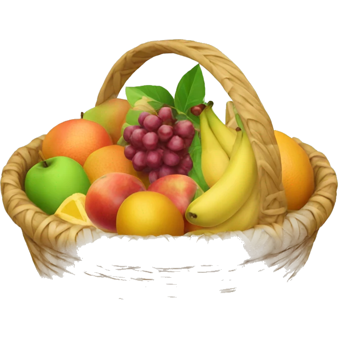 fruit basket emoji