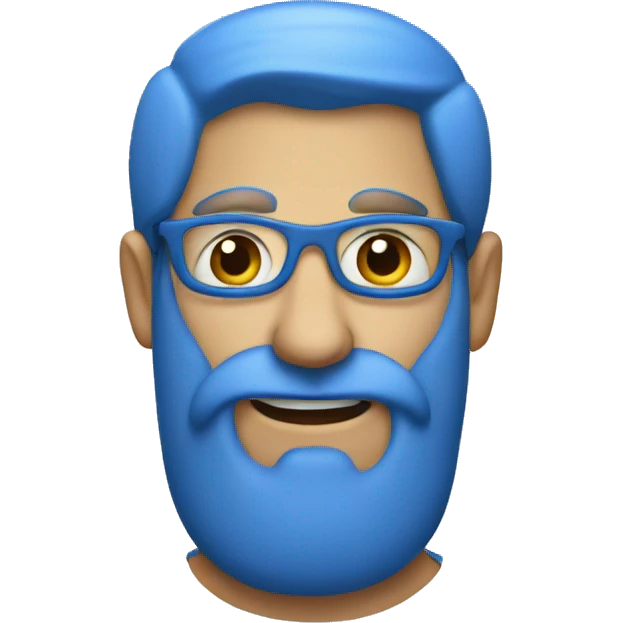 Blue iPad emoji