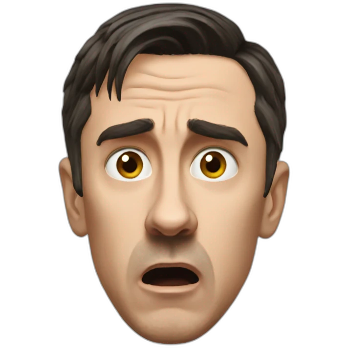 gary neville confused emoji