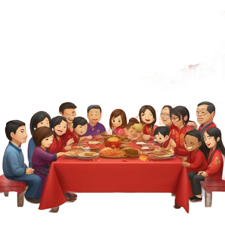 Lunar new year emoji