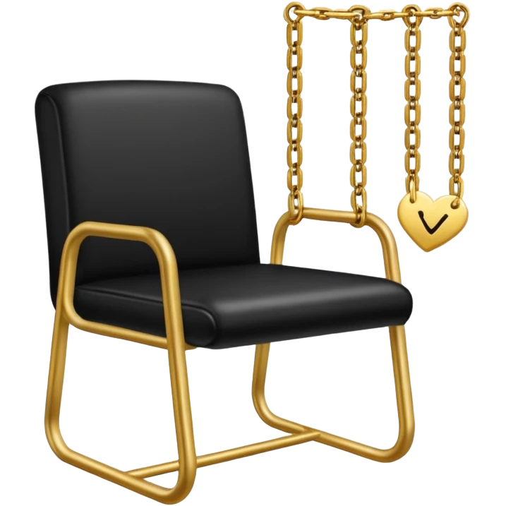 I carried a hand-me-down 1980s Chanel handbag from my sister, who bought it on eBay for $200. It was in poor shape; I glued leather patches onto worn corners, but they peeled off. I kept the bag hidden behind my back, only showing the signature gold-and-black chain on my chair. emoji