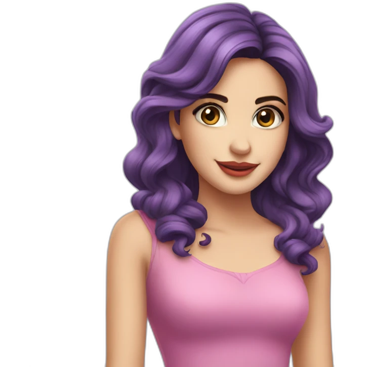 violetta beautiful girl emoji