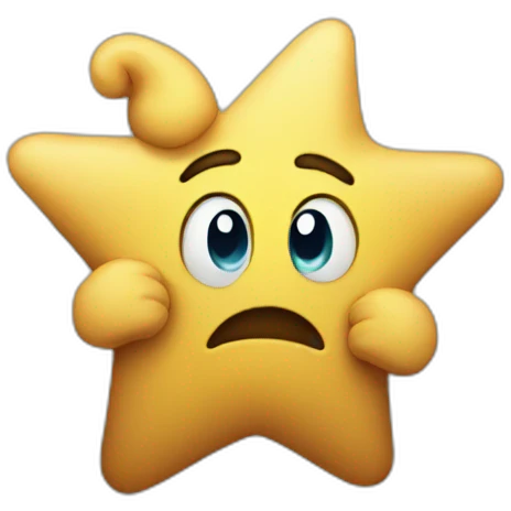 sad Star emoji