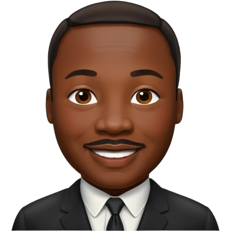 Fatt Martin Luther King JR. emoji