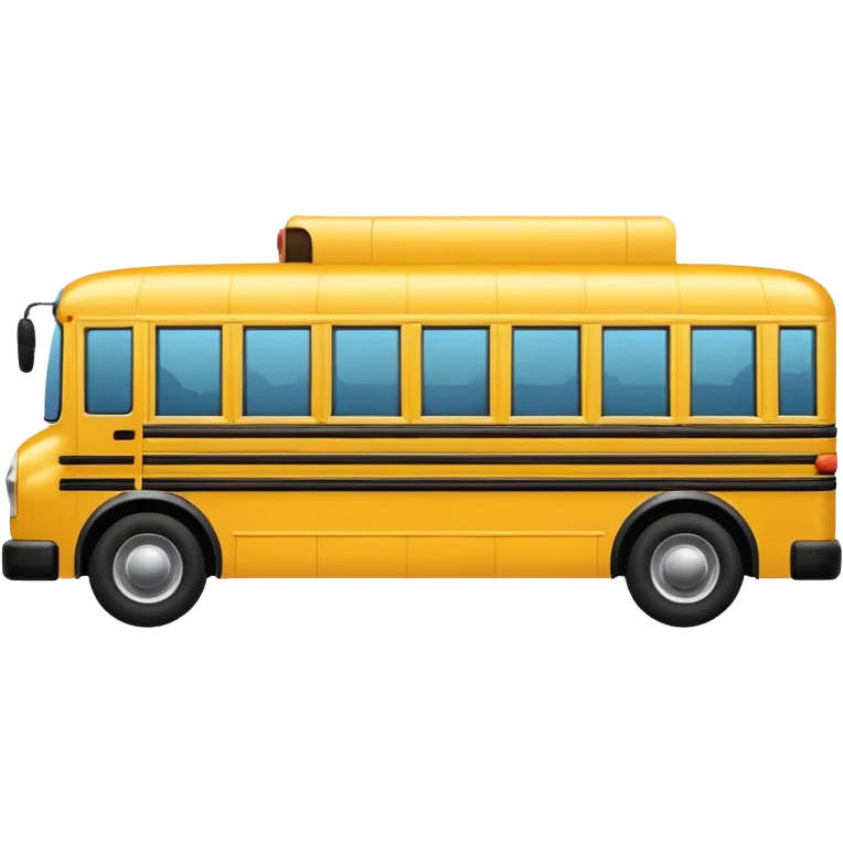 school bus emoji