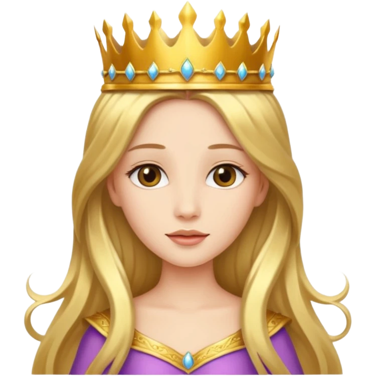 Beautiful princess  emoji