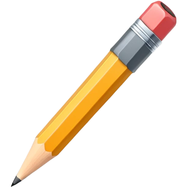 Pencil emoji