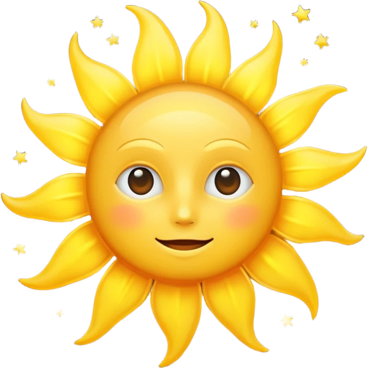 Sun space emoji